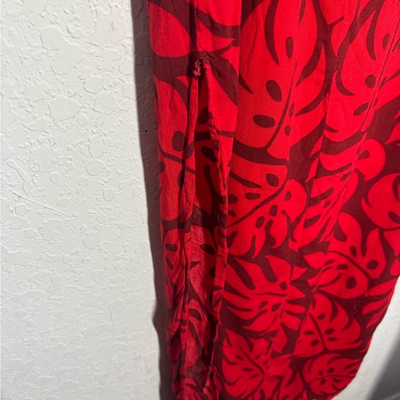 Mikoh Palm Leaves Swimwear Coverup Dress Size Small - Picture 3 of 5